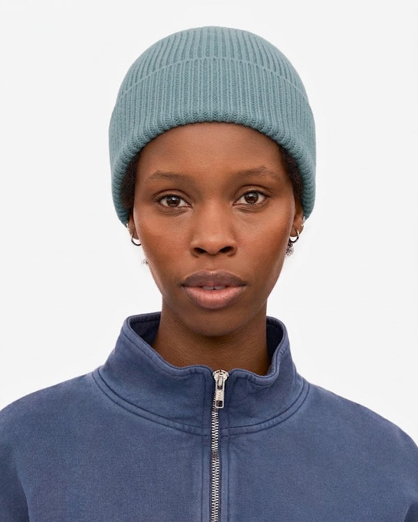 Colorful Standard - Merino Wool Beanie Stone Blue