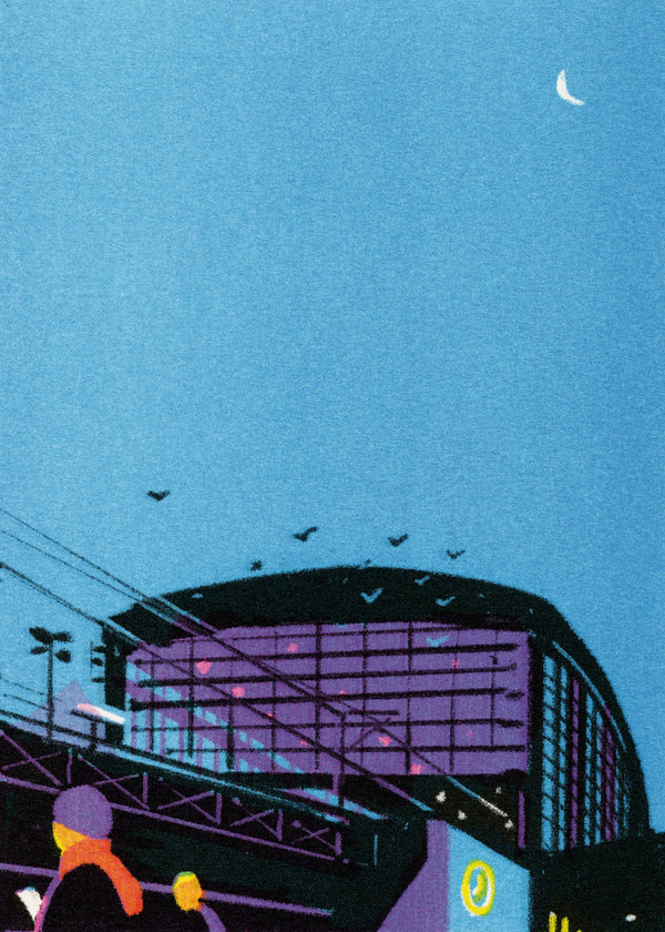 Yves Haltner - Bahnhof Zoo Postkarten-Set