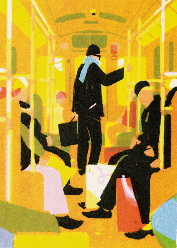 Yves Haltner - Bahnhof Zoo Postkarten-Set