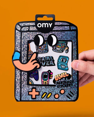 OMY Big Sticker Game Over