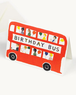 Hadley - Birthday Bus Klappkarte