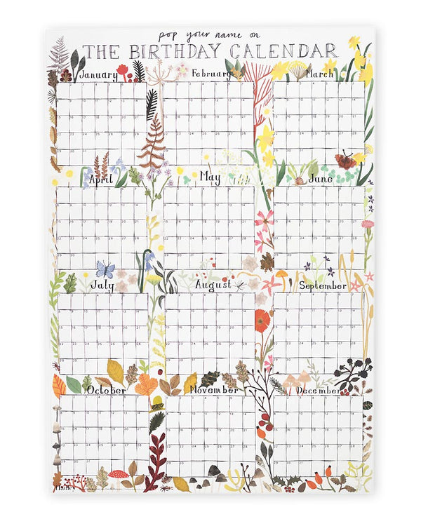 Hadley - Birthday Calendar