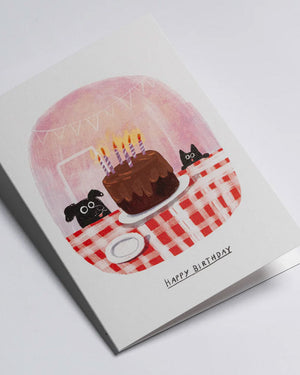 John Bond Happy Birthday Klappkarte