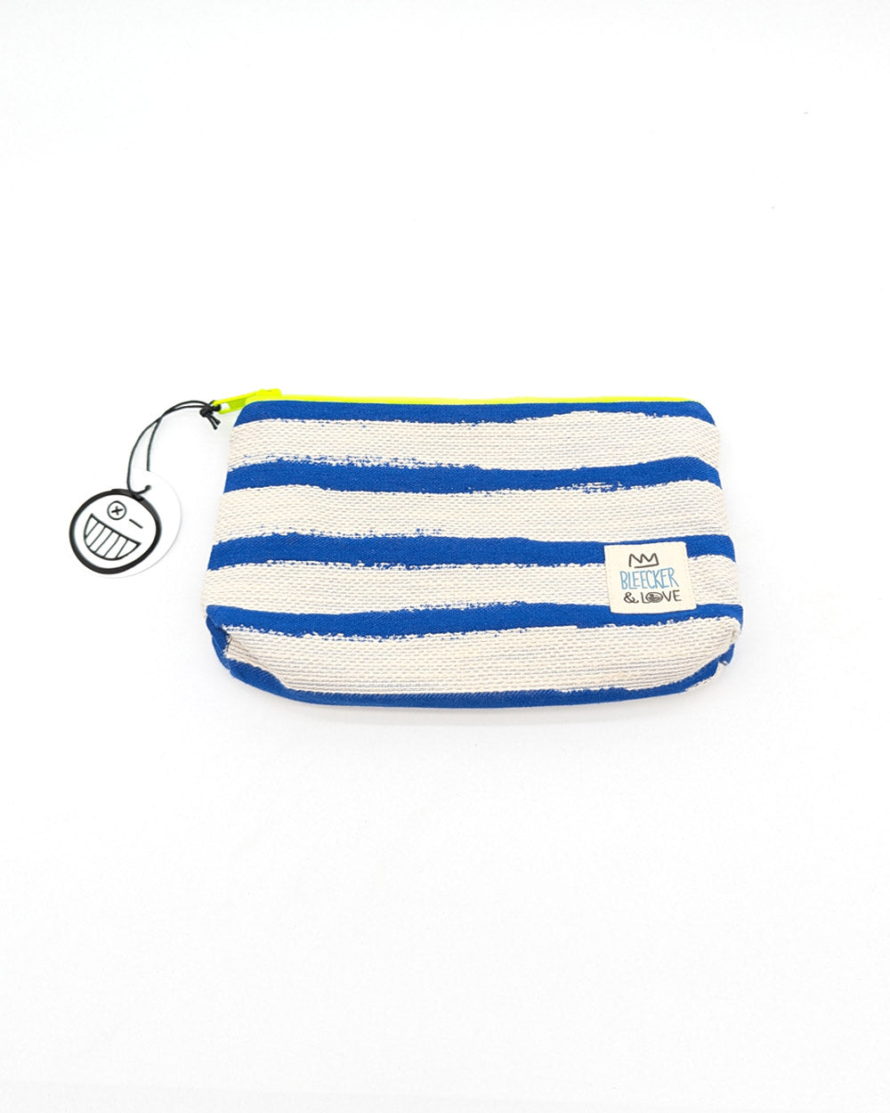 Bleecker & Love Blue Striped Mini Bag