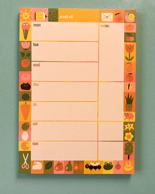 Slinga - Wochenplaner Quilt Block