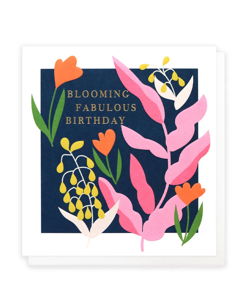 Blooming Birthday Klappkarte