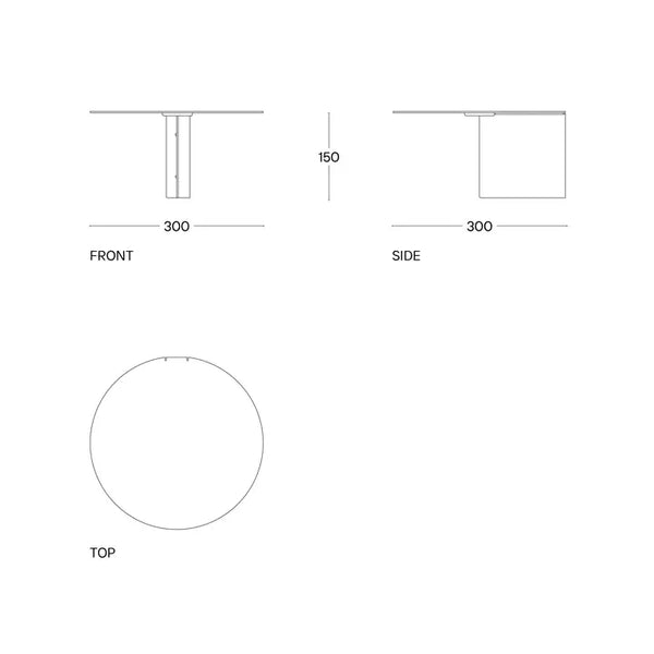 DOT-Table Ultramarinblau