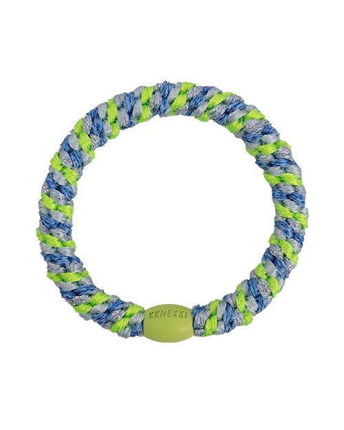 Kknekki Haargummi Mix Blue Neon Green