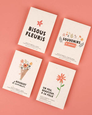 „Ein bisschen, sehr verrückt" Ringelblumen Samentüte - La Fabrique à Sachets