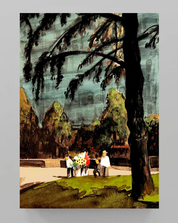 Yves Haltner - Bogotá Postkarten-Set