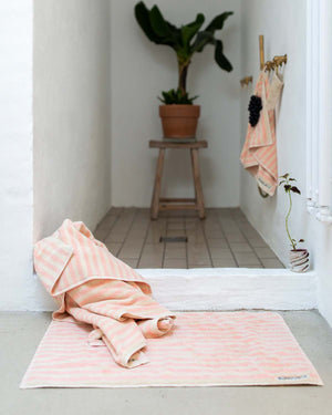 Naram Badelaken Tropical & Creme (100x150cm)