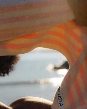 Naram Badelaken Tropical & Creme (100x150cm)