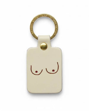 Ark Colour Design - Boobs Schlüsselanhänger Cream