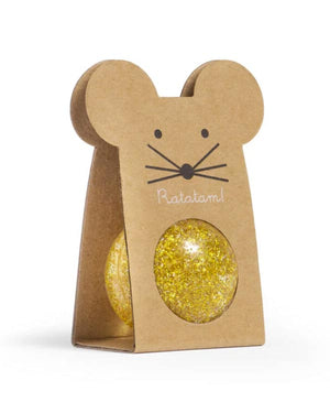 Mouse Gold Glitter - 43mm