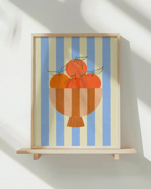 Bowl Of Oranges Poster (70x100cm)