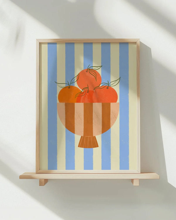 Bowl Of Oranges Poster (70x100cm)