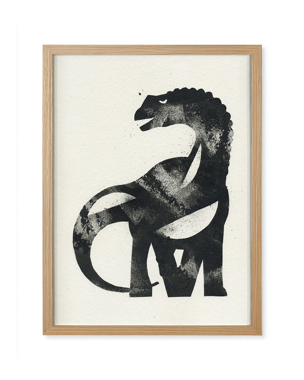 Dino No. 2 - Gerahmt (24x30cm) - Dieter Braun