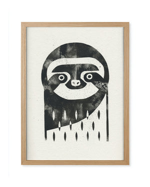 Faultier - Gerahmt (24x30cm) - Dieter Braun