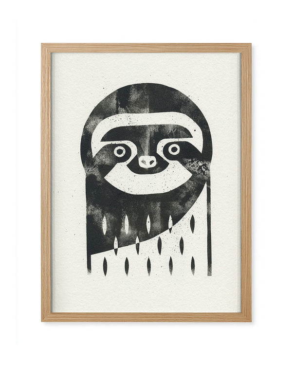 Faultier - Gerahmt (24x30cm) - Dieter Braun