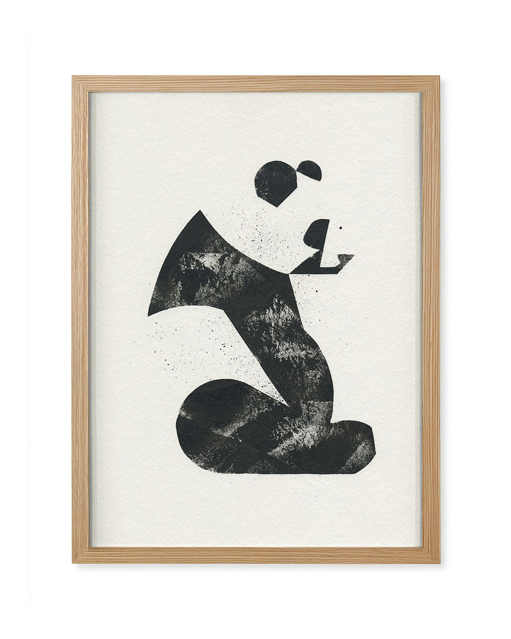 Panda - Gerahmt (24x30cm) - Dieter Braun