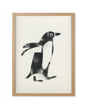 Pinguin - Gerahmt (24x30cm) - Dieter Braun