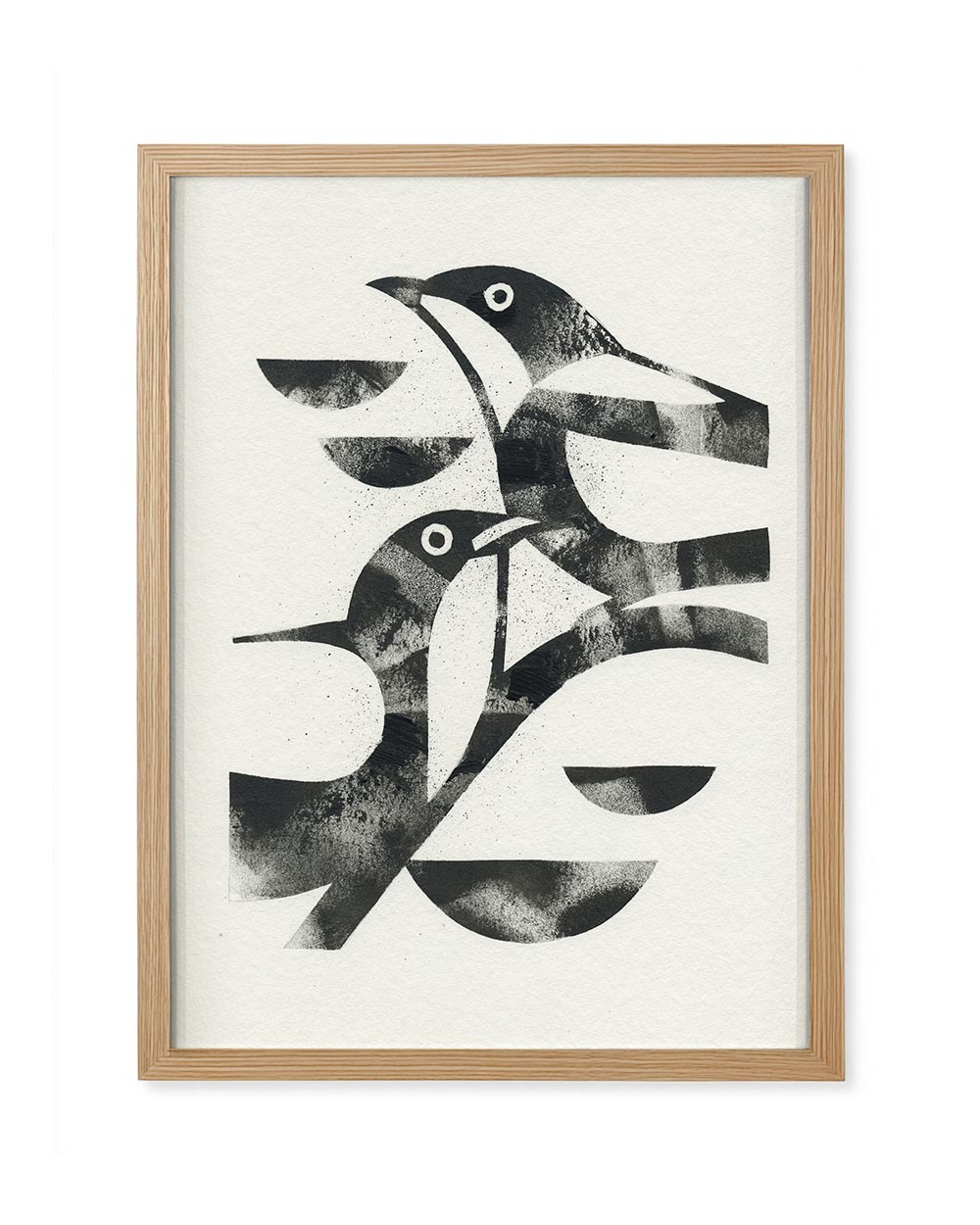 Vögel - Gerahmt (24x30cm) - Dieter Braun