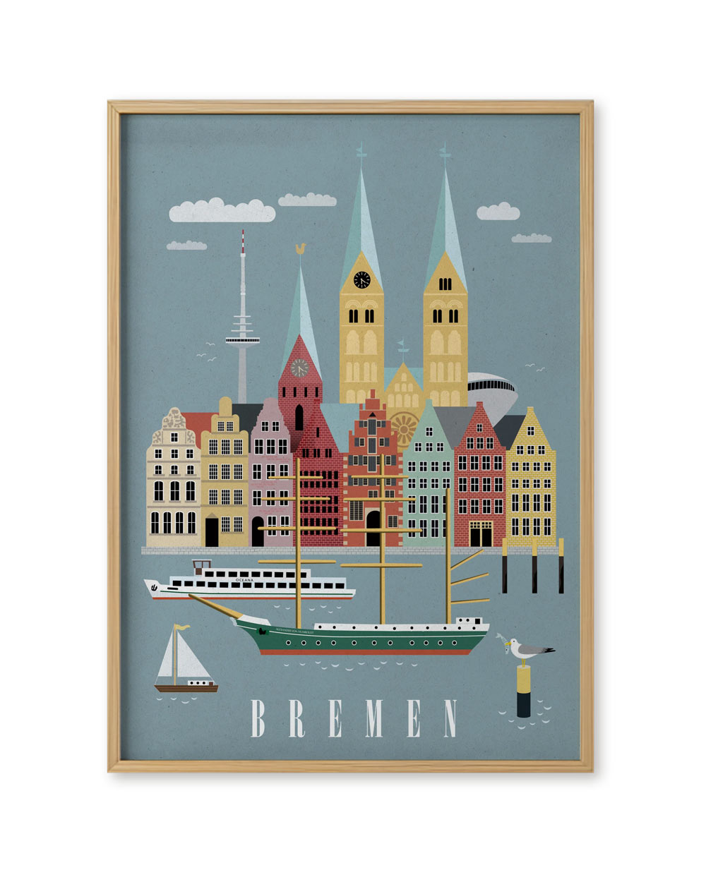 Bremen #2 Poster (50 x 70 cm)