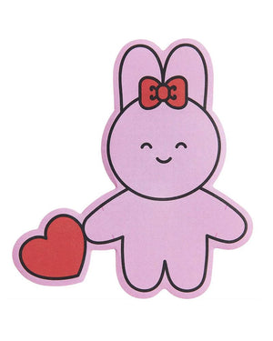 Paper Poetry Haftnotizen Hase