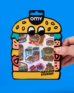OMY Big Sticker Burger