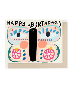 Birthday Butterfly Klappkarte