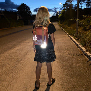 Reflektierender Pom-Pom-Ball Olive