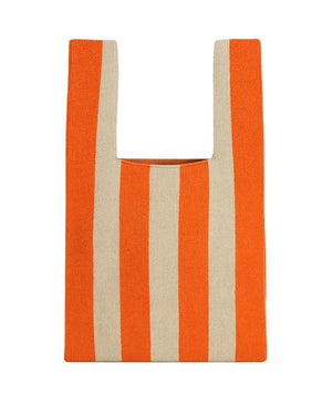 Tokeii Knit Studio - Strickshopper Classic Stripe Orange Beige