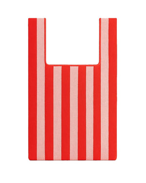 Tokeii Knit Studio - Strickshopper Candy Stripe Red Pink