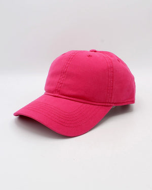 Cap aus 100% Baumwolle Bubblegum