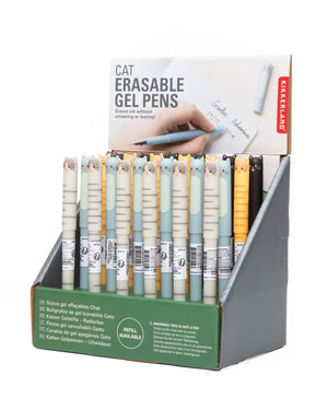 Kikkerland - Inkerie Erasable Pen Cats