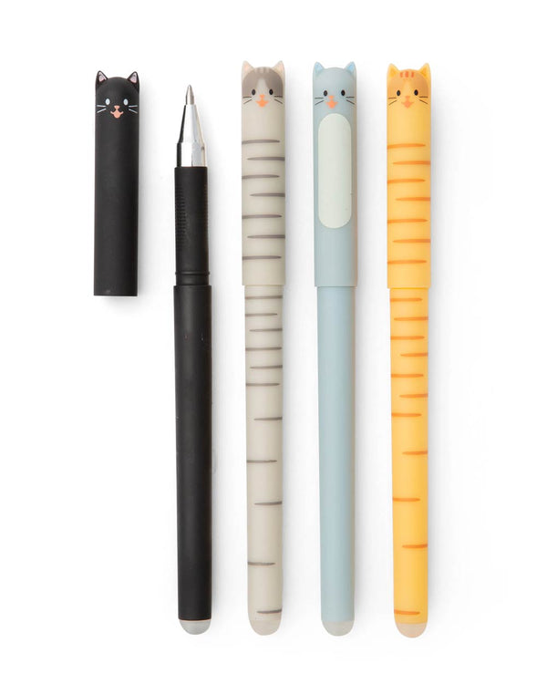 Kikkerland - Inkerie Erasable Pen Cats