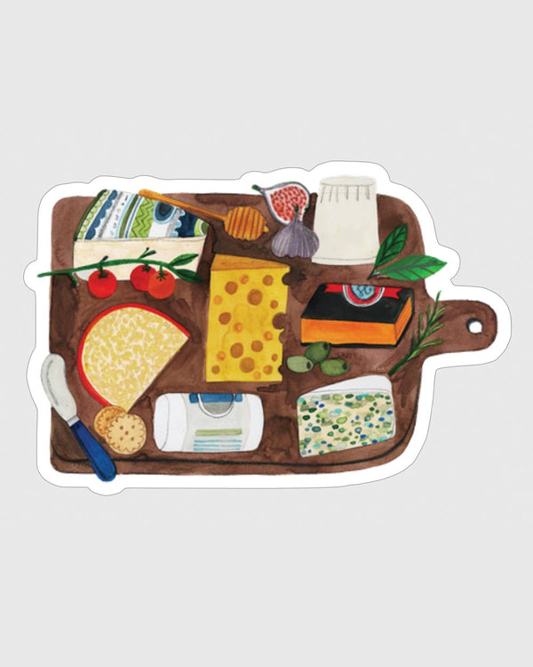 Daria Solak - Cheeseboard Sticker
