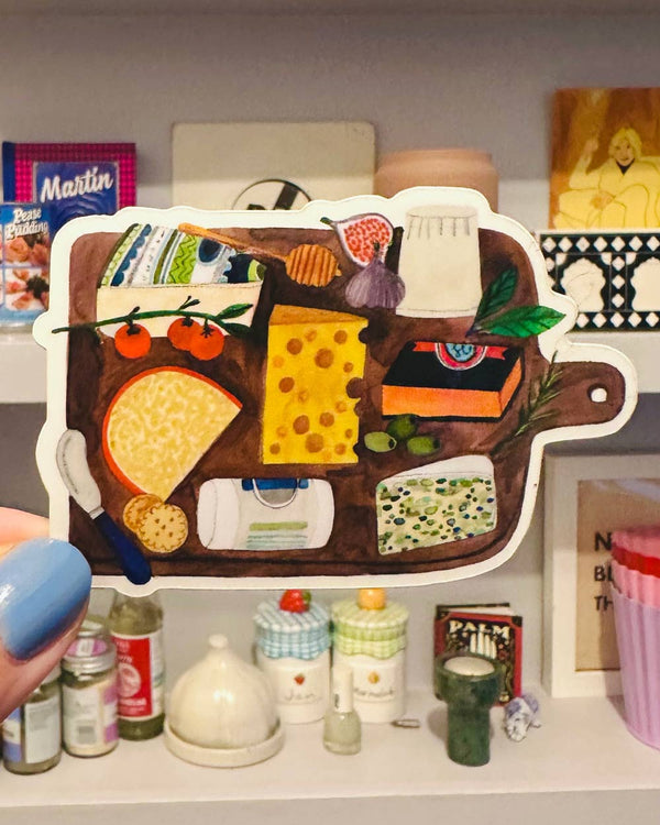 Daria Solak - Cheeseboard Sticker