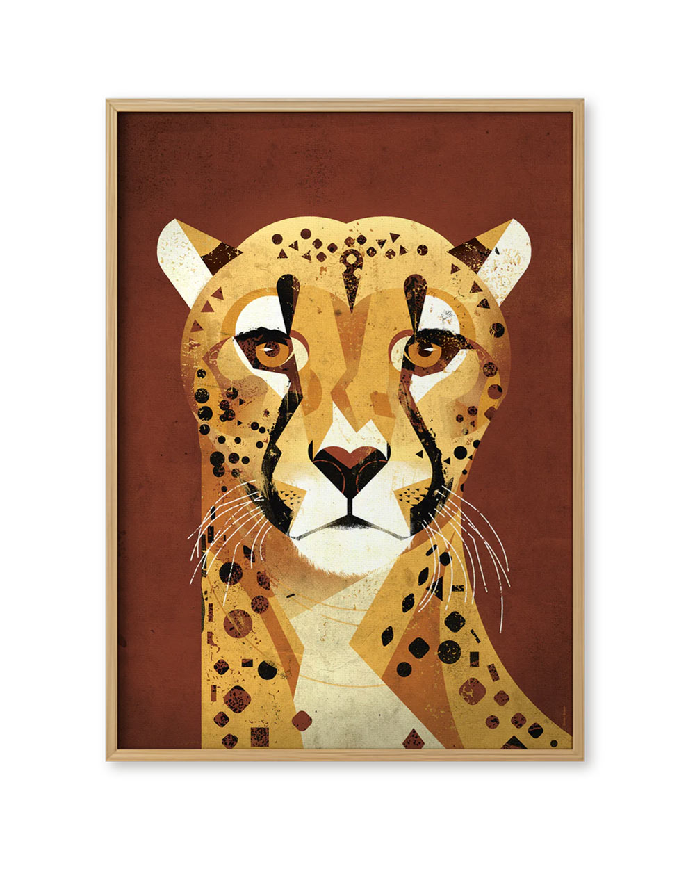 Cheetah Poster (50 x 70 cm)