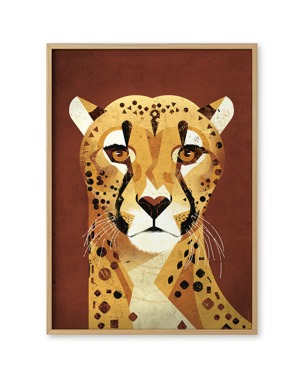Cheetah Poster (50 x 70 cm)