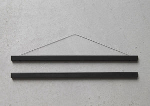 ChiCura Posterleiste Schwarz 31cm