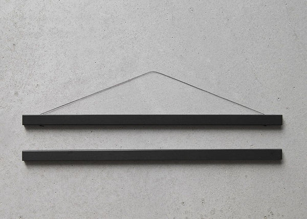 ChiCura Posterleiste Schwarz 31cm