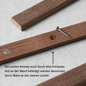 ChiCura Posterleiste Eiche 43cm (für 40x50cm oder A3 Querformat)
