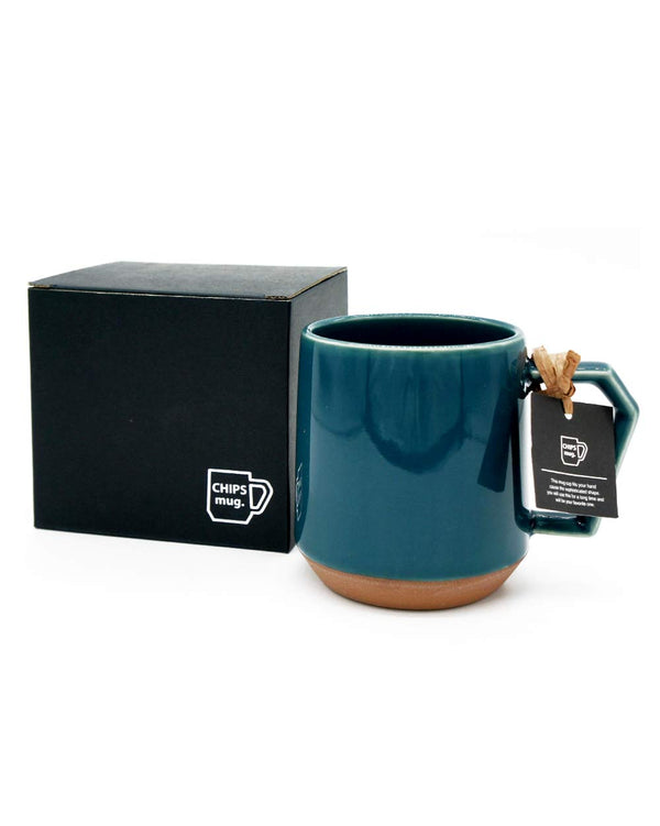 Chips Mug Solid Dark Green