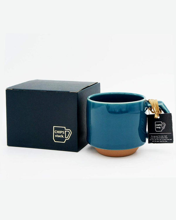 Chips stackMug Solid Dark Green