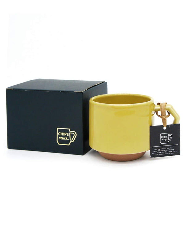Chips stackMug Solid Mustard
