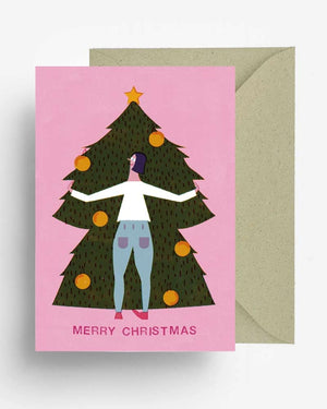 Christmas Tree Klappkarte