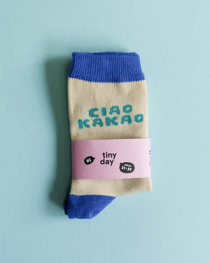 Ciao Kakao-Socken Blau