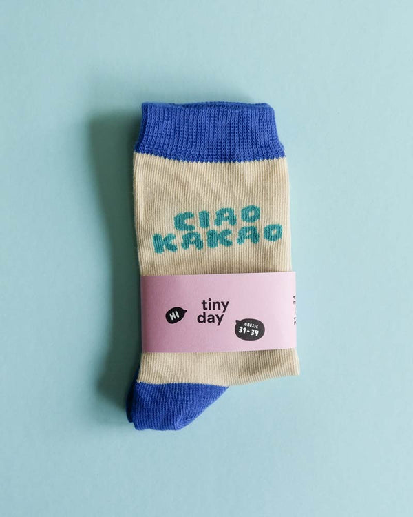 Ciao Kakao-Socken Blau
