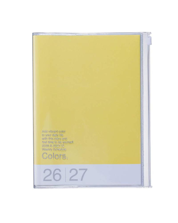 Mark's Diary A5 Colors 2026/2027 Yellow